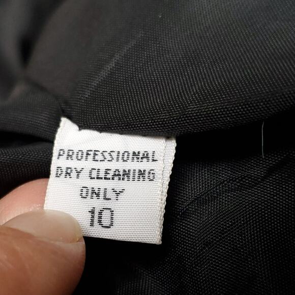 Vintage Austin Reed Purple Boucle Tweed Wool Flecked Cropped Blazer Jacket Sz 10 - Picture 16 of 16